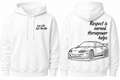 Toyota Supra Hoodie “Respect is earned. Horsepower helps”