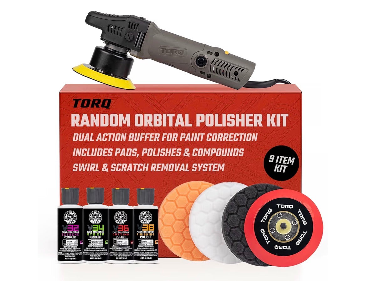 Orbital Polisher 9 Item Kit