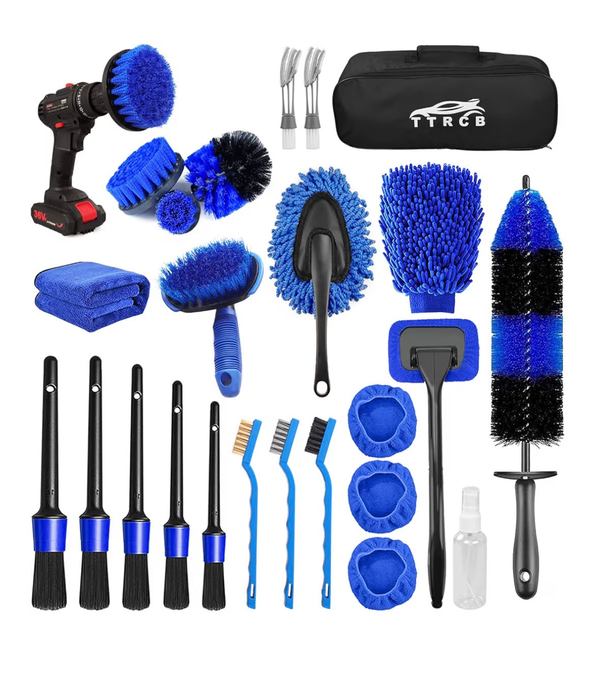 Auto Detailing Brush