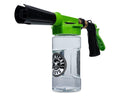 Foam cannon, with built in washer